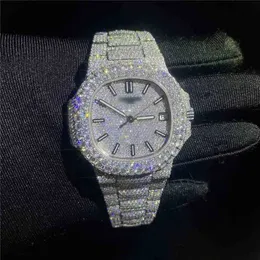 Designer Watches orologi Donne Light Top Jewelry Brand Luxury Full Diamond Watch Men Custom Leame Band Owatch da polso Square.