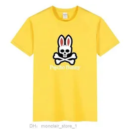 Herren T-Shirts Marke Psycho Bunny Designer T-Shirts Sport Sommer Mode Poloshirts Herren Damen T-Shirt Luxuskleidung Dunks Shirt Herrenbekleidung 1 17XT