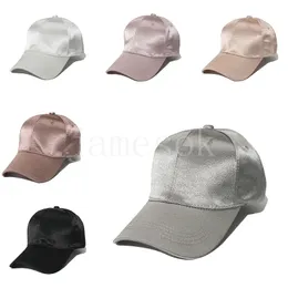 Summer Baseball Cap Women Hats For Women Men Satin Sålde Snapback Casquette Casual Sport Fashion Sport Hat DF080