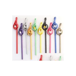 Pencils Pencil Stationery Wholesale Music Treble Clef Shape Mticolor Mixed Wooden Drop Delivery Office School Business Industrial Wr Dhajp