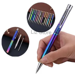 Quicksand Ballpoint Pen Gold Powder Ballpoints Olbusowe kolorowe metalowe długopis pisanie pisanie