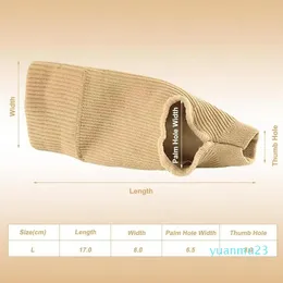 Wrist Support 2 Pairs Gloves Elastic Hand Bands Adjustable Outdoor Wristband Yoga Sports Safety Fitness Gym Training 04