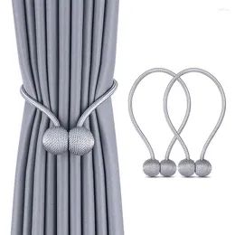 Curtain 1Pc Pearl Tie Rope Backs Holdbacks Buckle Clips Accessory Rods Accessoires Hook Holder Home Decorations