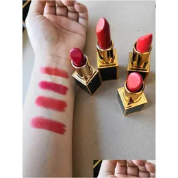 Rouge à lèvres marque maquillage mat 4 couleurs Rouge A Levre brillant à lèvres brillant à lèvres livraison directe santé beauté lèvres Dhsne