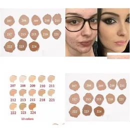 Concealer ny makeup bas sminkar extrem erering flytande foundation hypoallergenisk vattentät 30g hud 13 färg droppleveransläkning dhrba