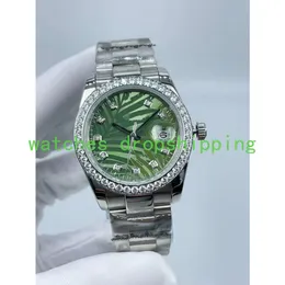 New's Design Watch 36mm/41mm Diamond Bezel 2813 Movimento Meccanico automatico con cassa in acciaio inossidabile Vetro minerale Orologio da polso a carica automatica Montre De Luxe