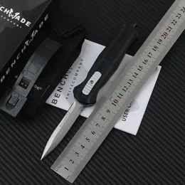 Начальник Mini Infidel Double Action Автоматические ножи 3350 D2 Стальная точка копья EDC Pocket Tactical Gear Нож выживания с Nylon3199