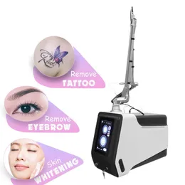 Salong Använd multifunktionell skönhetsmaskin Kolskalning och ögonbryn Tatuering Borttagning Picosekund lasertatueringsborttagningsmaskin