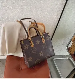 MODA ONTHEGO 2 szt. KOBIETY luksus projektanci torby torebki z prawdziwej skóry messenger torba na ramię crossbody Totes portfel shopper bag Louiseities Viutonities