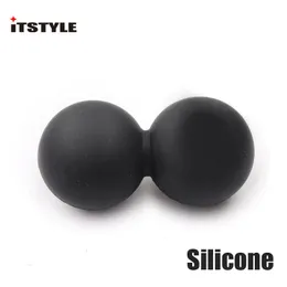 Fitness Balls Itstyle Silicone Lacrosse Ball Peanut Massage Yoga Relipa Relieve Fatigue Fitness Gym Training Body Pain Relief Fascia Ball 230307