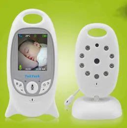 Wireless Video Baby Monitor 20 tum Färgsäkerhetskamera 2 Way Talk Nightvision IR LED -temperaturövervakning med 8 Lullaby5071165