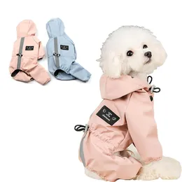 Ogenomtränglig perro hundkläderjacka ropa para ubranka dla psa för fransk bulldog chihuahua husdjur regnrockrock roupa valp abrigo 2183s