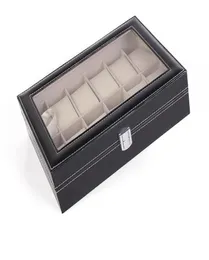 12 Soft Watch Box Jewelry Storage Organizer Организатор для хранения организаторов часы для ящиков контейнер держатели корпуса6323996