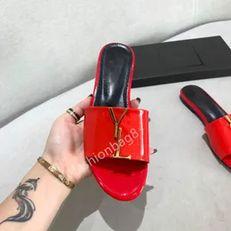 luxuries designer Men's Women's Slippers Sandals Shoes Slide Summer Fashion Wide Flat Flip Flops With