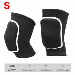 Knee Pads Elbow & 1 Pair Football Volleyball Soccer Cycling Running Cotton Sponge Support Yoga Protection Kids Dance