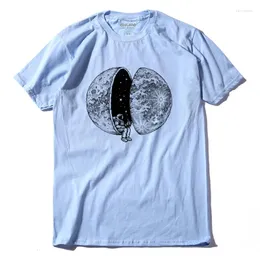 Men's T Shirts COOLMIND QI0233A Cotton Short Sleeve Loose Men Shirt Casual O-neck Knitted Comfortable Tshirt For Tees