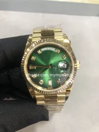 남성용 Super BP Factory 36mm Top Edition 시계 128238 Ladies Watch Women 's Mechanical 2813 Tone 18K Gold Steel 904 Sapphire Crystal Waterproof Wristwatches