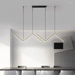 Hängslampor moderna LED -lampor för vardagsrum lampara colgante luster avize lampadario hängande lampa kökskontor