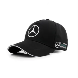 모자 New Mercedes Benz 5 조각 자수 야구 남자 메르세데스 벤츠 오리 혀 경주 모든 면화 어린이 2400