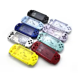 10 Colors Full Set Shell Housing Case Cover with Buttons Kit Replacement for PSP2000 PSP 2000 Game Console