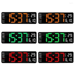 Relógios de parede 85ac Digital Alarle Clock Snooze Função Desk mesa de mesa Decoração de mesa Ornamento para o escritório da escola para crianças em casa