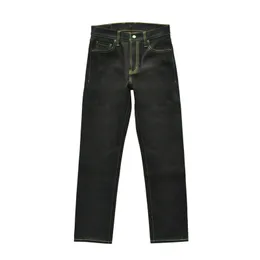 Mäns jeans Saucezhan EX316 Selvedge Sanforiserade råa denim Jeans för mäns jeans dubbelsidiga färgade jeans män rakt passar 20,5 oz 230308