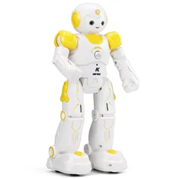 JJRC R12 Early Education Remote Control Robot Kid Toy, DIY Action Programmering, Sing Dance, LED Lights, Auto Demo, Christmas Gifts, Useu