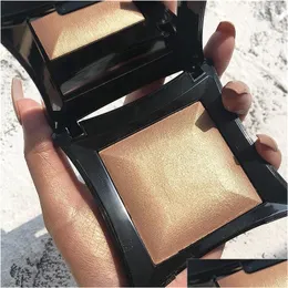 Bronzers Highlighters Shimmer Tone Highlighter Face Brighten Glitter Makeup Monochrome Blusher Powder Palette Cosmetic Private Lab Dh5Vb