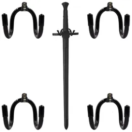 Supporti portaoggetti Rack 4x Appendiabiti regolabile per montaggio a parete con gancio per montaggio a parete per Dagger Axe Keyblade 230307