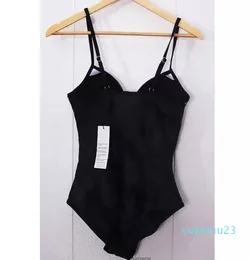 New Bikini Swimwear para mulheres, marca quente, traje de banho no verão de uma peça sexy g letra g letra de estampa de flor do maiô