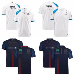 2023 F1 Takımı Yarış T-shirt Formula 1 Sürücüsü Polo Gömlek T-Shirt Motor Sporları Yeni Sezon Giyim Taraftarlar Üstler Erkek Jersey S-5XL