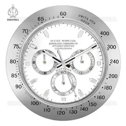 Luxus Wall Uhr Uhr Metallkunst großer Metall billiger Wanduhr GMT Wanduhr H0922237m