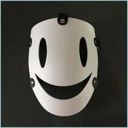 Party Masks High Rise Invasion Cosplay Mask Mask Tenkuu Shinpan White Resin Japanse rekwisieten PVC 220715 Drop Delivery Home Garden Feestelijke Su Dh5zr