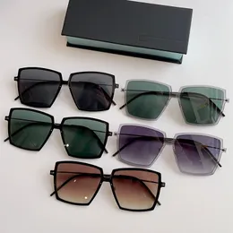 Luxus-Designer-Sonnenbrille für Damen und Herren, 8326, Luksus-Markendesigner, Solbriller, Metallspiegel-Beinband, Originalverpackung, Größe 57-14-150