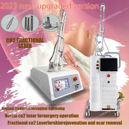 Home Beauty Instrument Co2 Fractional Lasr Machnie Entfernung von Aknenarben Co2 Fraccionado Vaginalstraffung Punktmatrix Radiofrequenz 10600NM