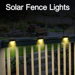 Piatto a LED Outdoor Solare Garden Lights Path Pathway Patio Pathway Scale Fence Lampada Crestech168