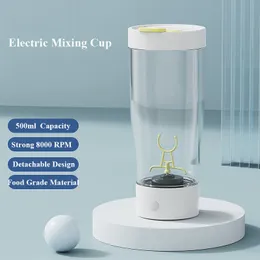 350ml Electric Protein Shaker Mixing Cup Automatic Self Stirring Water  Bottle Mixer One-button Switch Drinkware for Fitness Gym