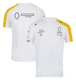 F1 Erkek Tişörtleri T-Shirt Racing Fan Yaz Yuvarlak Boyun Kısa Kollu Formül 1 Takım Tişört ve Kadınlar Plus Boyut Baskı Jersey olabilir