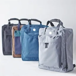 LL-049 Women Backpacks Students Laptop Bag Gym Excerise Bags Travel Handbag Knapsack Casual Travel Boys Girls Outdoor Adult Backpack