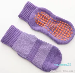 10 Farben Sommer atmungsaktive Kinder Kinder Männer Frauen Trampolin Socken Mode Mesh Baby Jump Socke für Jungen Mädchen rutschfeste Bodensocken 09