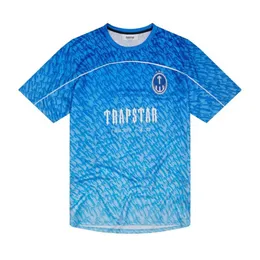 Men's T shirts Limited New Trapstar London T shirt Short Sleeve Unisex Blue Shirt for Men Fashion Harajuku Tee Tops Male t Shirts Y2k G230307