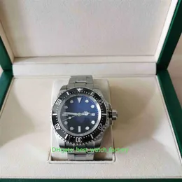 Verkauf von V5-Versionen Top-Qualitäts Uhren 44 mm Seegermer 116660 D-Blue Ceramic Sapphire Asia 2813 Bewegung mechanischer Automatik308d