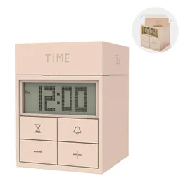 Clocks Accessories Other & 3-In-1 Digital Screen Kitchen Timer Electric Square Cooking Count Up Countdown Alarm Clock For Study Work Sleepin