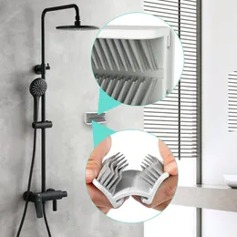 Colanders Strainers Handy Hair Catcher Multifunctional Trap Bathroom Products Reusable Shower Wall Grabber Collection for VC 230308