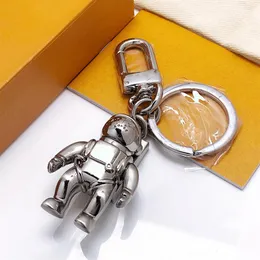 Hohe Qualität Schlüsselbund Luxus Designer Marke Schlüssel Kette Männer Auto Schlüsselring Frauen Schnalle Schlüsselanhänger Taschen Astronaut Anhänger Exquisite Gift246F