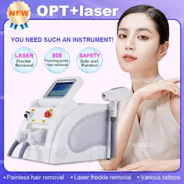 Lasermaskin OPT 2 I 1 IPL Laser Tattoo Removal Laser Machie New ND Yag Laser Hair Remover Machine Beauty Machine