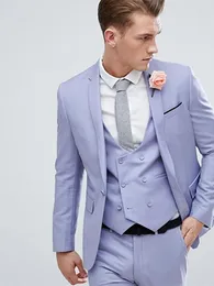 وسيم العريس Tuxedos زر واحد بدلات الرجل من Notch صفراء العريس العريس/حفلة موسيقية/عشاء رجل السترة سترة سروال