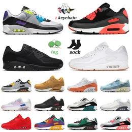 2023 Koşu Ayakkabıları 90'lar Gelişmiş Açık Hava Sporları Ne Beyaz Sakız Üçlü Siyah Karamel Yeşil Glow Phantom Hindistan Cevizi Sütü Griffey Swingman Erkek Kadın Eğitmenler Sneakers 36-46