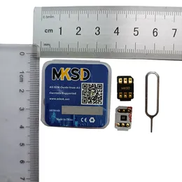 MKSD Ultra v5.4 QPE с клейкой наклейкой для iPhone 6 7 8 x 11 12 13 14 с коробкой TMSI ICCID MNC IPPC