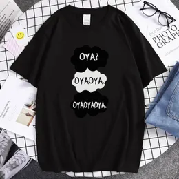 Erkekler tişörtleri oya haikyuu baskı mans tshirtler rahat yumuşak moda tişört yaratıcı nefes alabilen giyim karikatürleri gevşek tshirt lüks